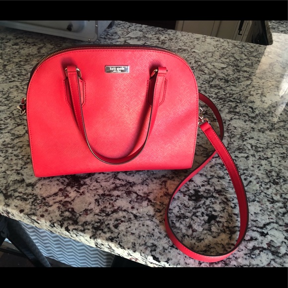 kate spade Handbags - Red Kate Spade bucket purse kate spade Handbags - Red Kate Spade bucket purse